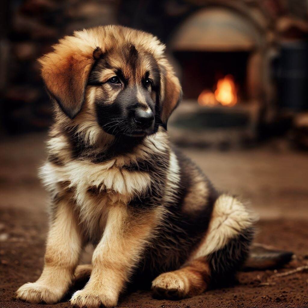 German Shepherd puppy